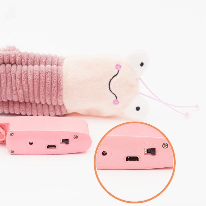 Electric Flopping Fish Cat Toy – Auto Start/Stop, USB Rechargeable