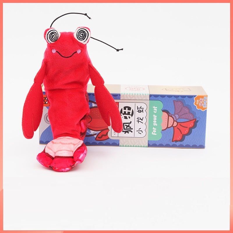 Electric Flopping Fish Cat Toy – Auto Start/Stop, USB Rechargeable