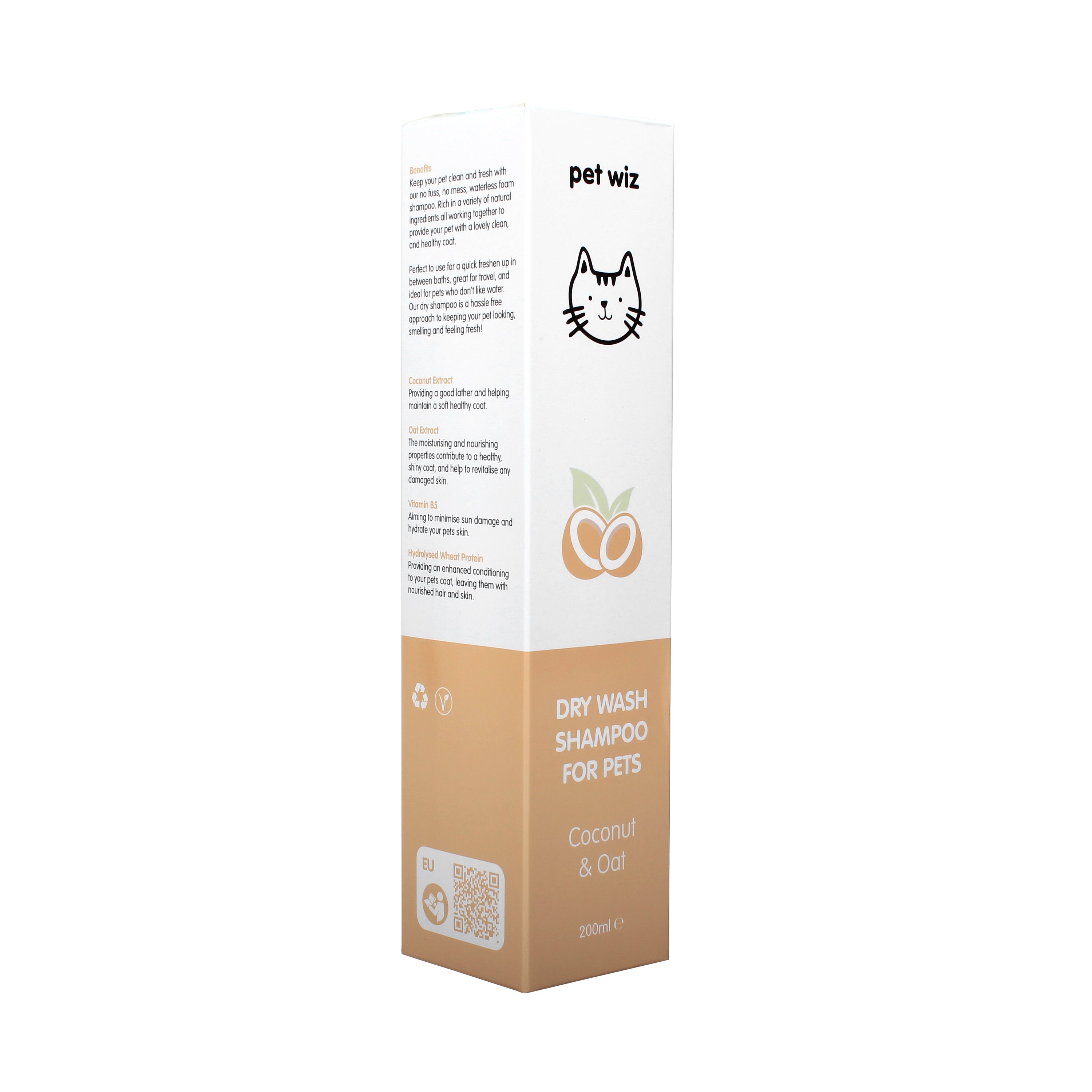 Waterless Foam Shampoo for Pets – Soothing & Deodorising
