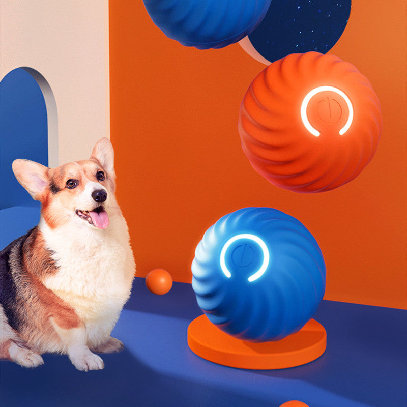 High-Bounce Rubber Ball Dog Toy – Fetch &amp; Play