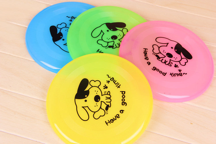 Interactive Dog Frisbee Disc Toy – Assorted Colours