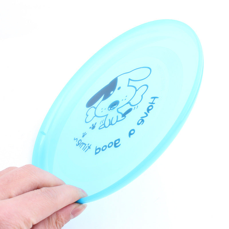 Interactive Dog Frisbee Disc Toy – Assorted Colours
