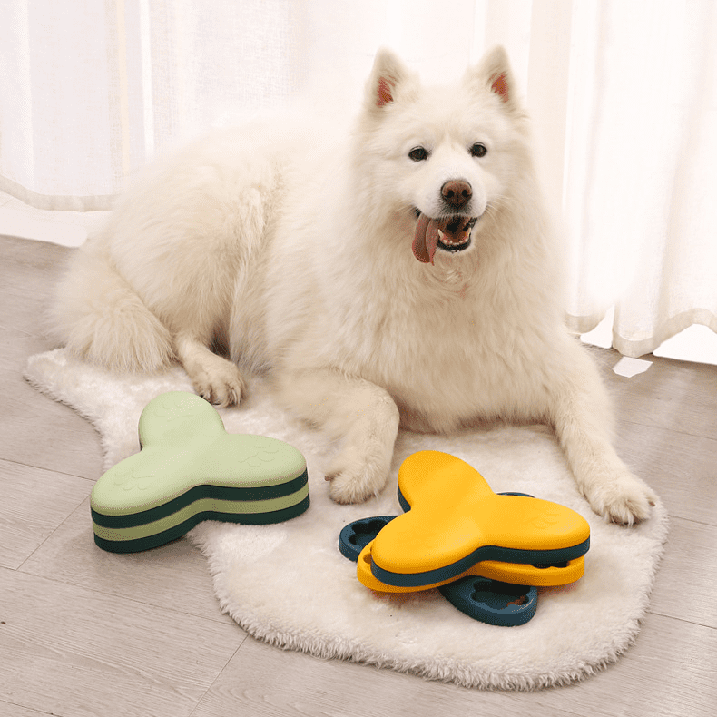 Whirlwind Slow Feeder Dog Bowl – Interactive Maze Feeding Plate