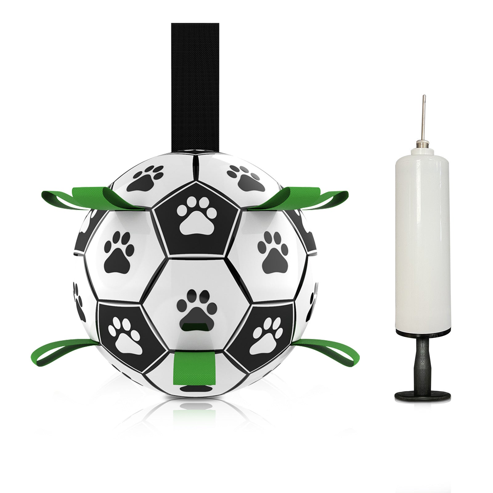 Paw Print Foam Football Dog Toy – 5 Styles