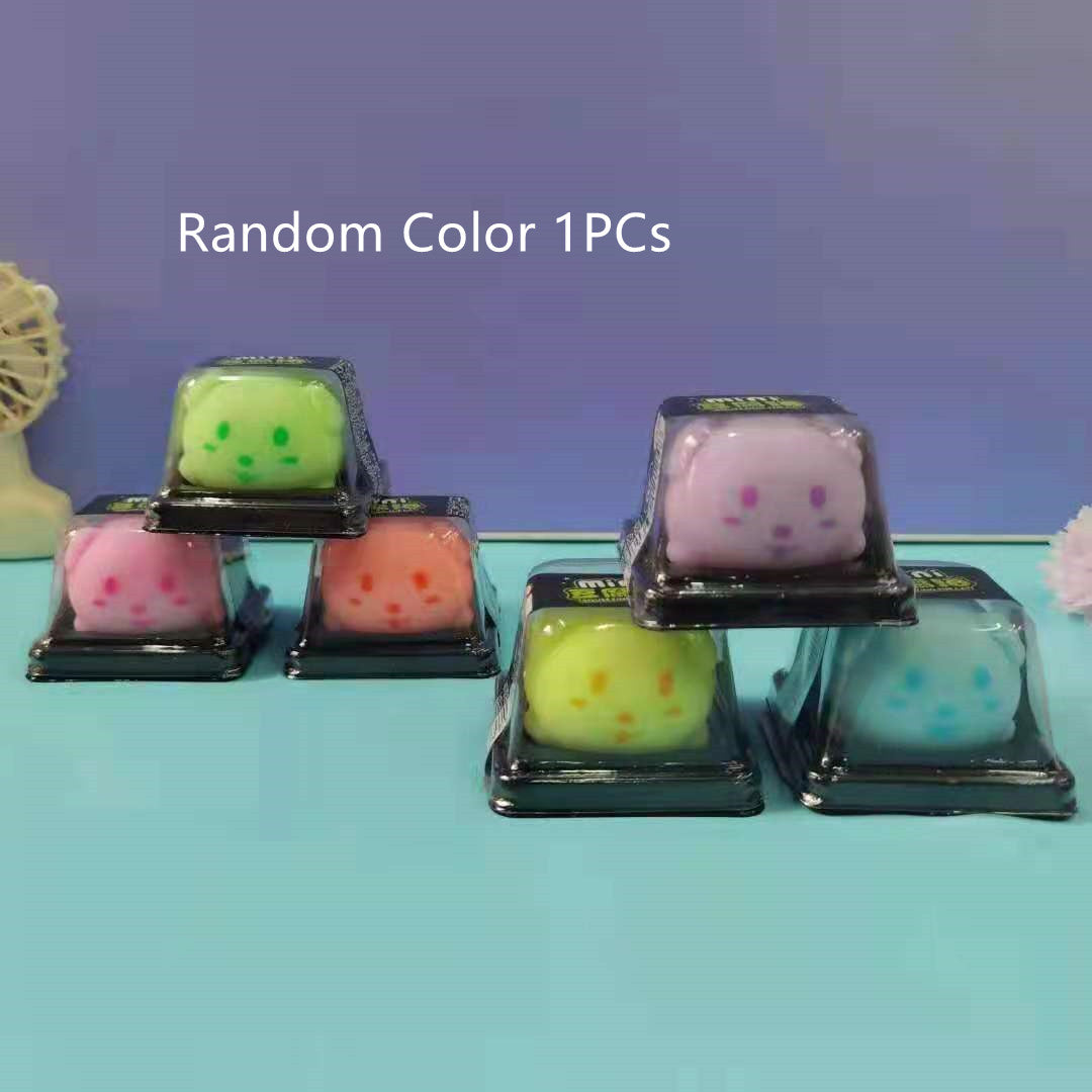 Luminous Squishy Tofu Ball Cat Toy – Glowing Play Ball