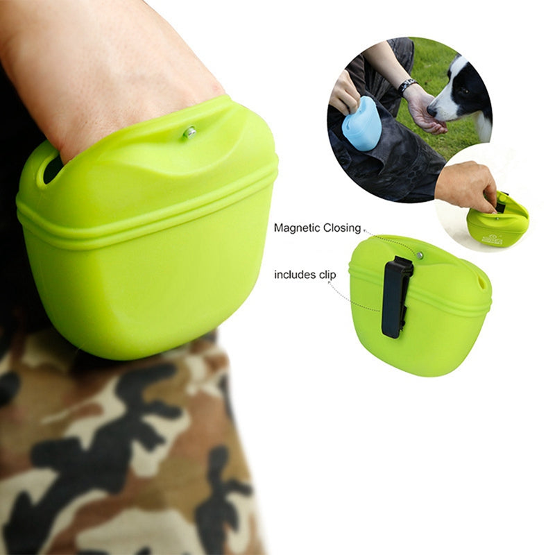 Dog Training Treat Pouch – Waist Bag with Belt Clip