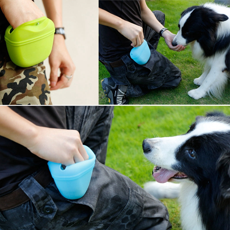 Dog Training Treat Pouch – Waist Bag with Belt Clip