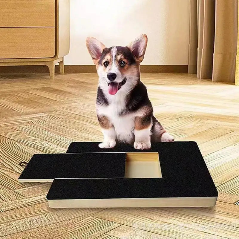 Wooden Dog Nail Scratch Board – Stress-Free Nail Filing