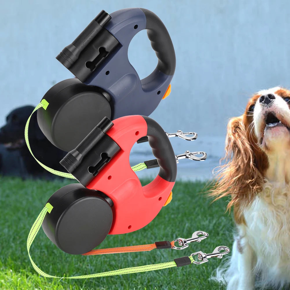 LED Light-Up Dog Walking Harness – Night Safety