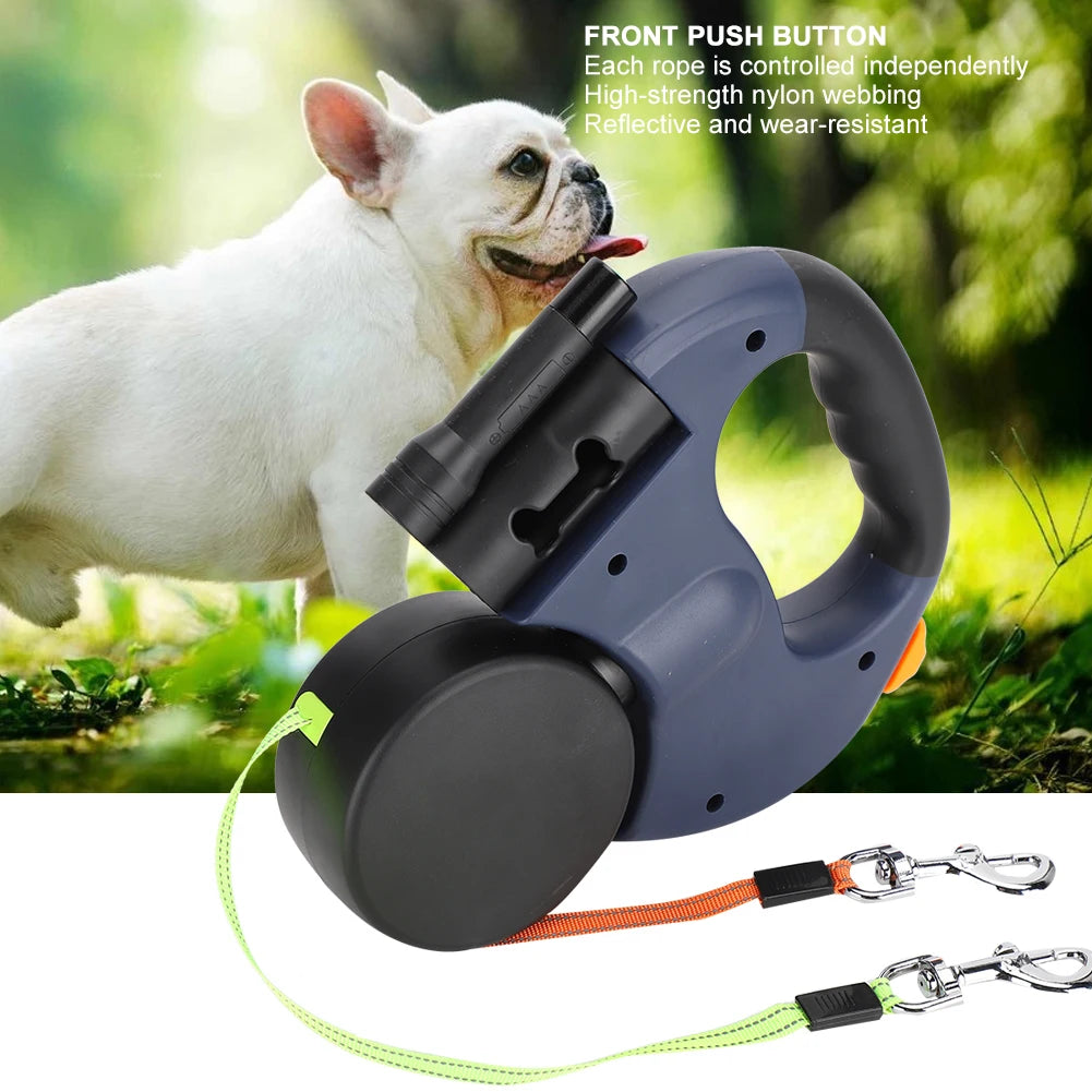LED Light-Up Dog Walking Harness – Night Safety