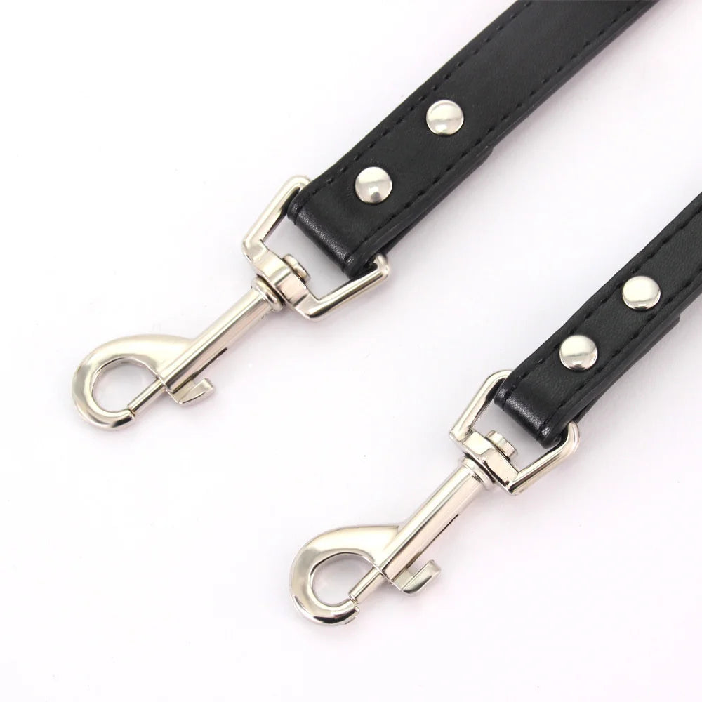 Colourful Dog Lead – 1.2m Leather-Style (16 Colours)