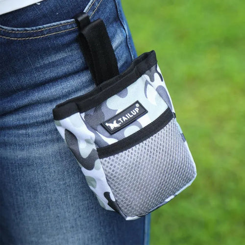 Dog Training Treat Reward Pouch with Waist Clip