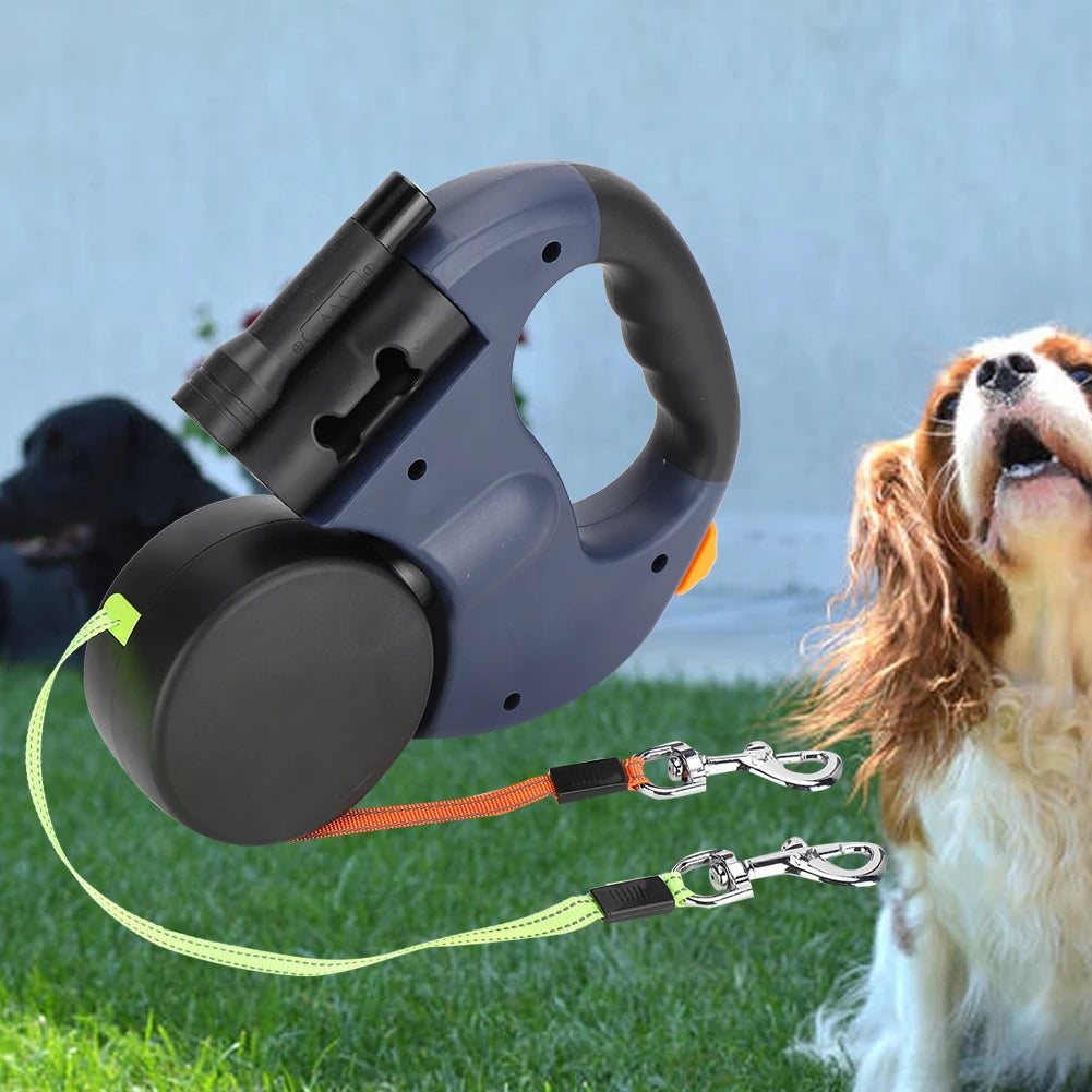 LED Light-Up Dog Walking Harness – Night Safety