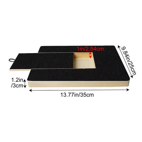 Wooden Dog Nail Scratch Board – Stress-Free Nail Filing