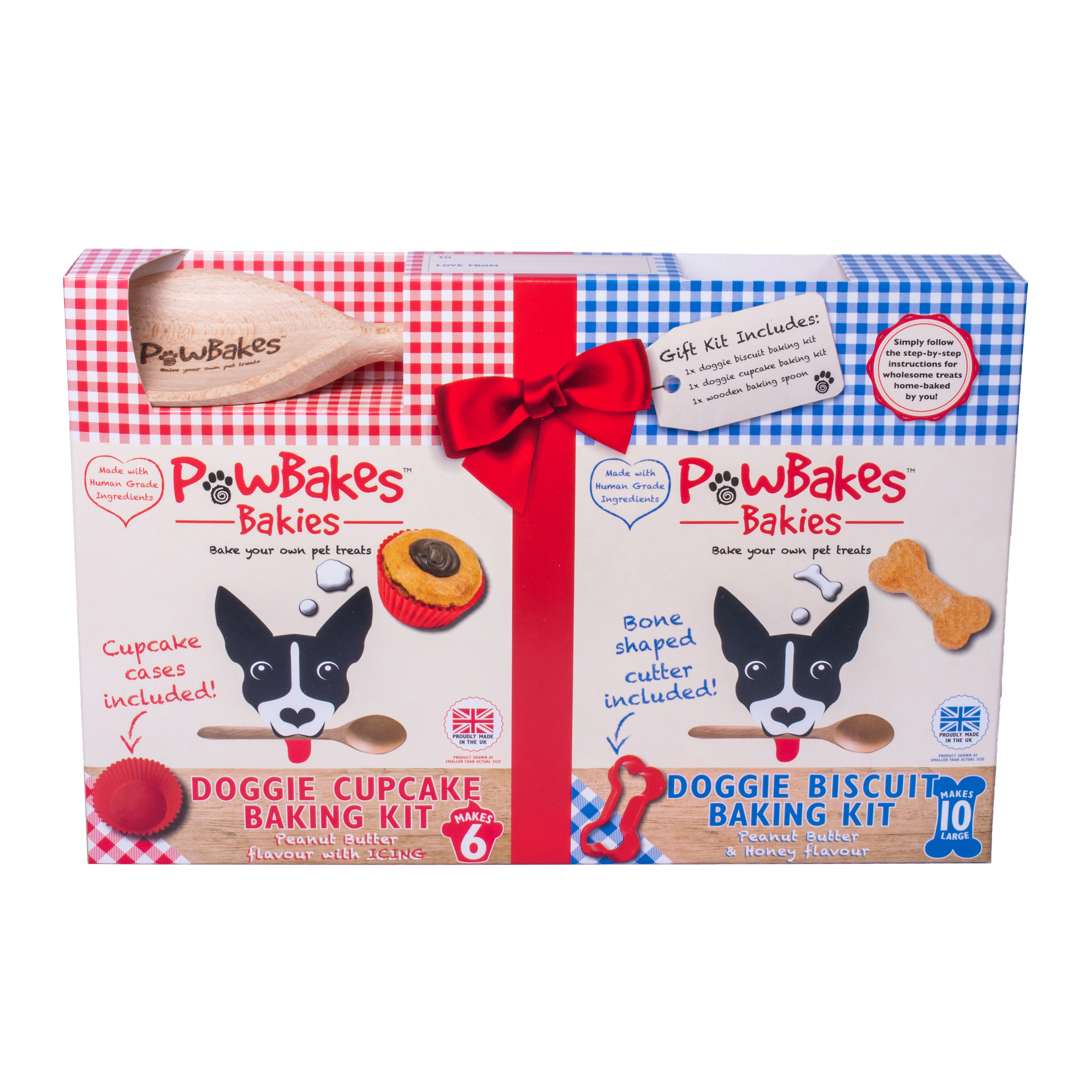 PawBakes Dog Baking Gift Set – 2 Kit Bundle