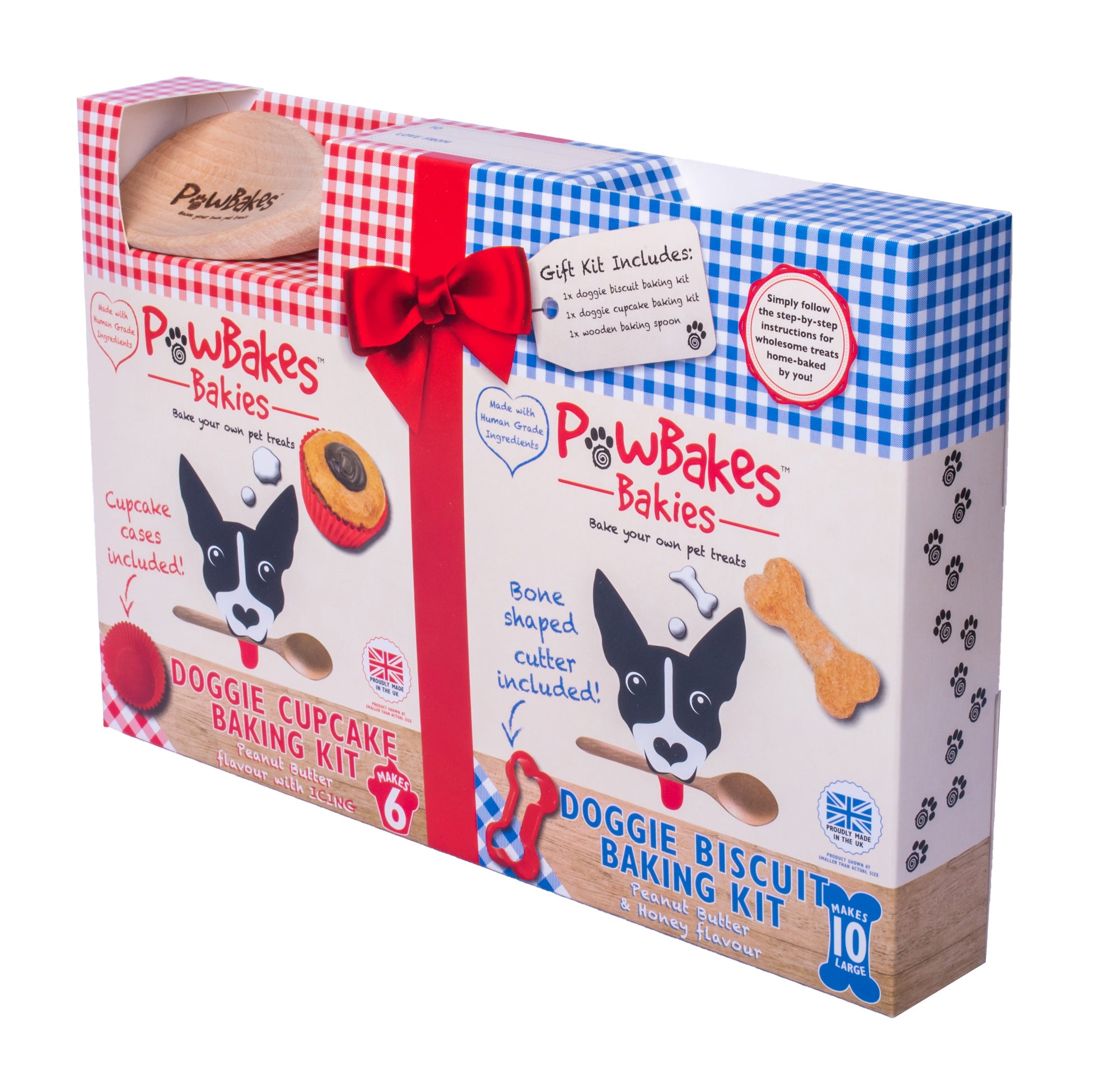 PawBakes Dog Baking Gift Set – 2 Kit Bundle