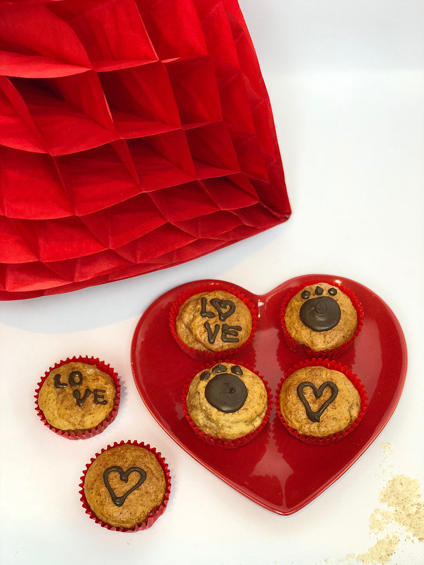 PawBakes Dog Cupcake Baking Kit – Peanut Butter