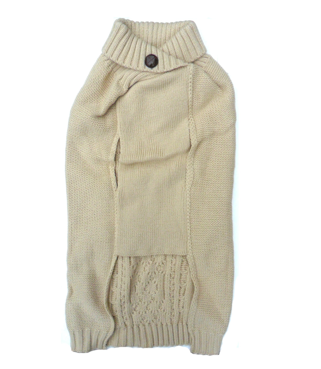 Cable Knit Dog Jumper – Available in 5 Colours
