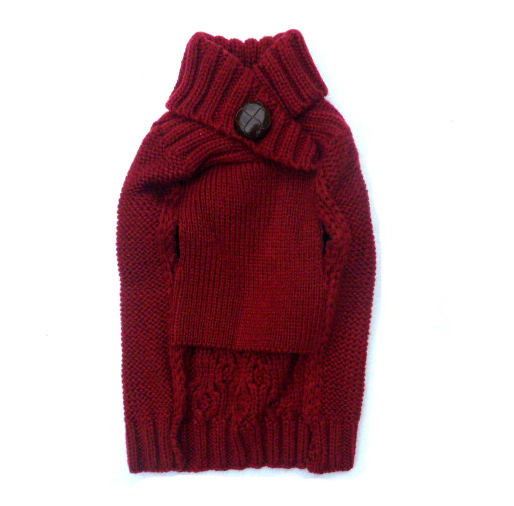 Cable Knit Dog Jumper – Available in 5 Colours