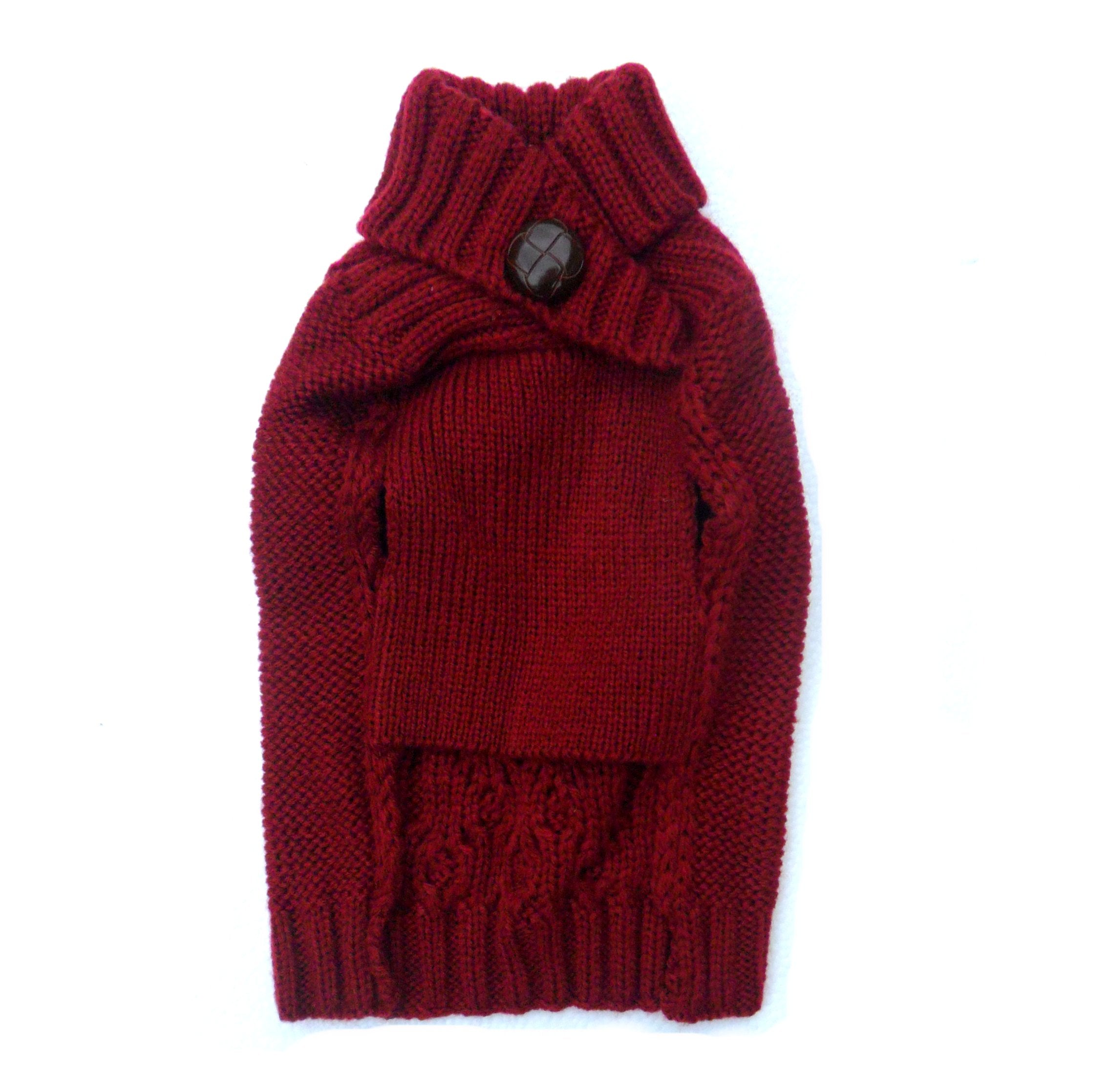 Cable Knit Dog Jumper – Available in 5 Colours