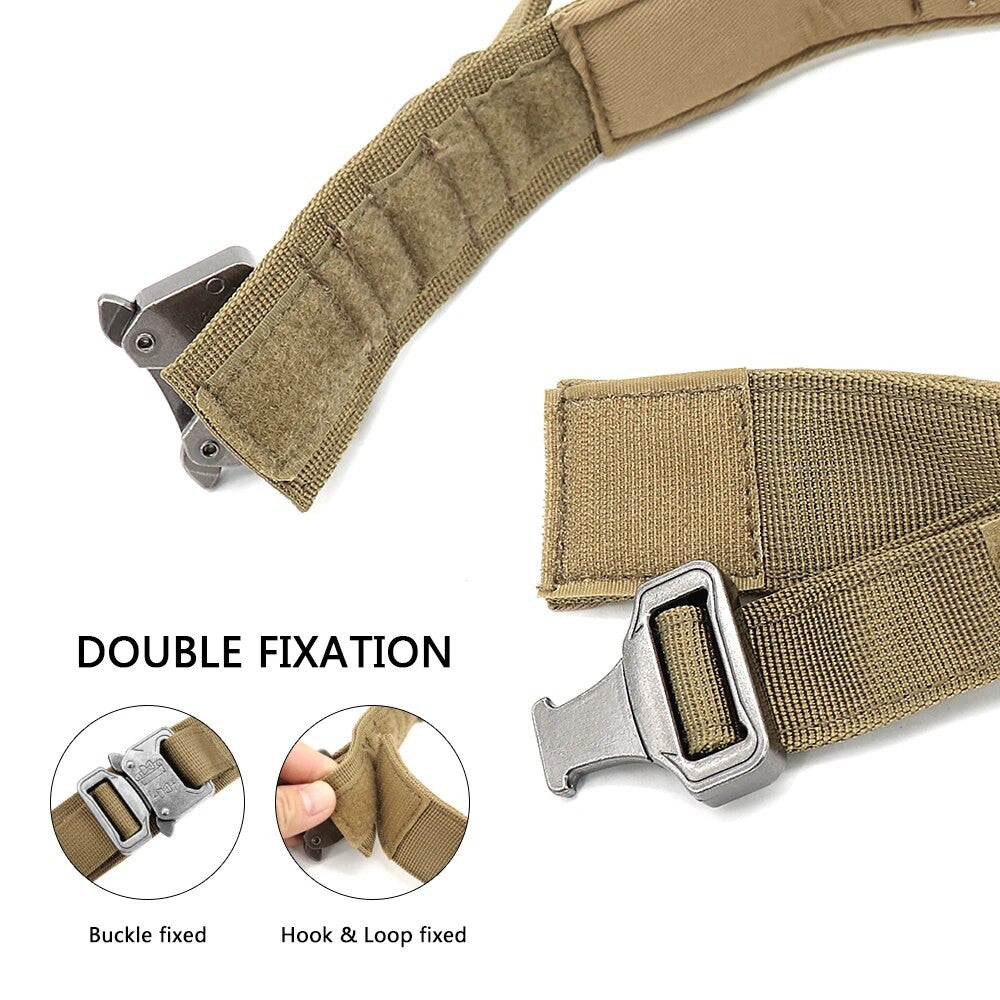 Tactical Dog Collar – Heavy Duty Nylon with Control Handle